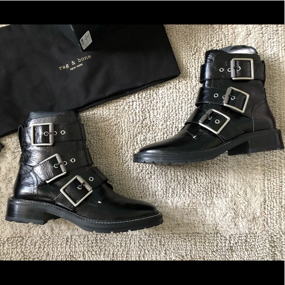 Rare & New - Rag & Bone Cannon Buckle Boot - Picture 4 of 8